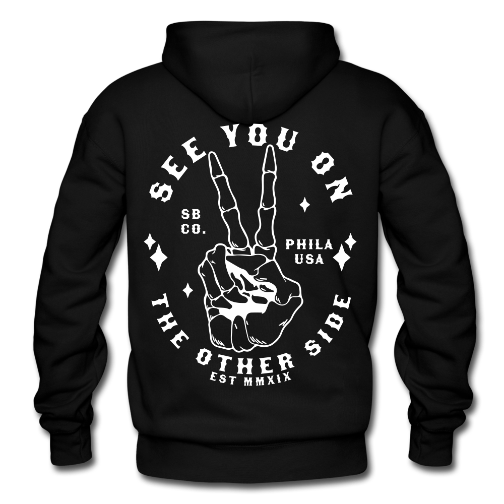 SEE YA UNISEX HOODIE - black